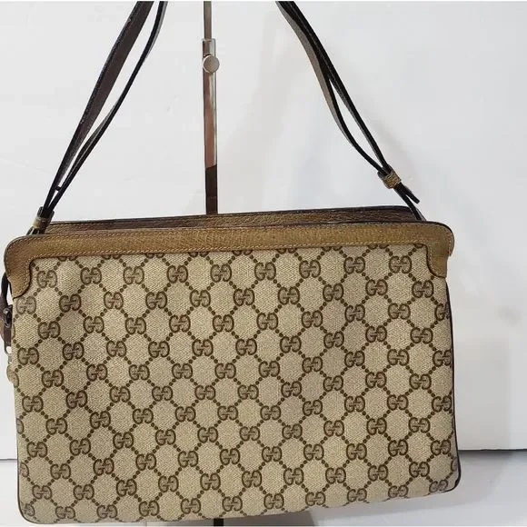 GUCCI Authentic Vintage Ophidia red green web purse shoulder bag - Picture 3 of 16